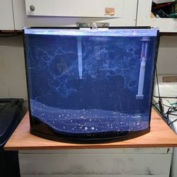 26 Gallon Bow Front Aquarium Fish Tank
