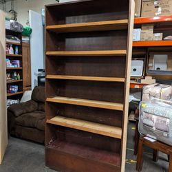 Used Wood Shelf ( 5 Division)