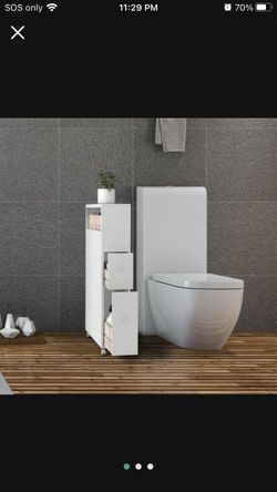 Narrow Gap Organizer Cabinet