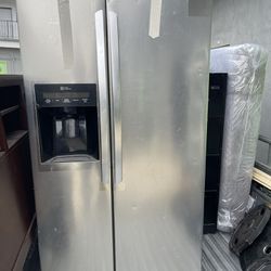 Scratch/Dent LG- 26.2 cu. ft. Side-by-Side Refrigerator in Stainless Steel--Model# LSXS26336S