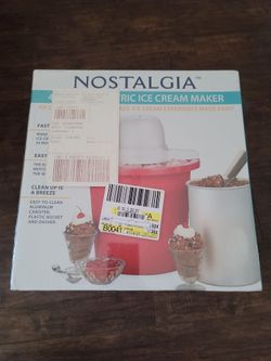 Nostalgia Electric Ice Cream Maker