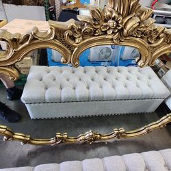 Gold Accent  Mirror