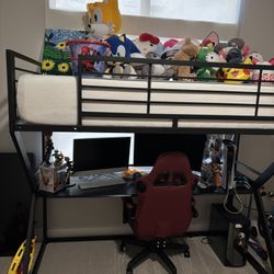 Bunk Bed/ Gaming Desk