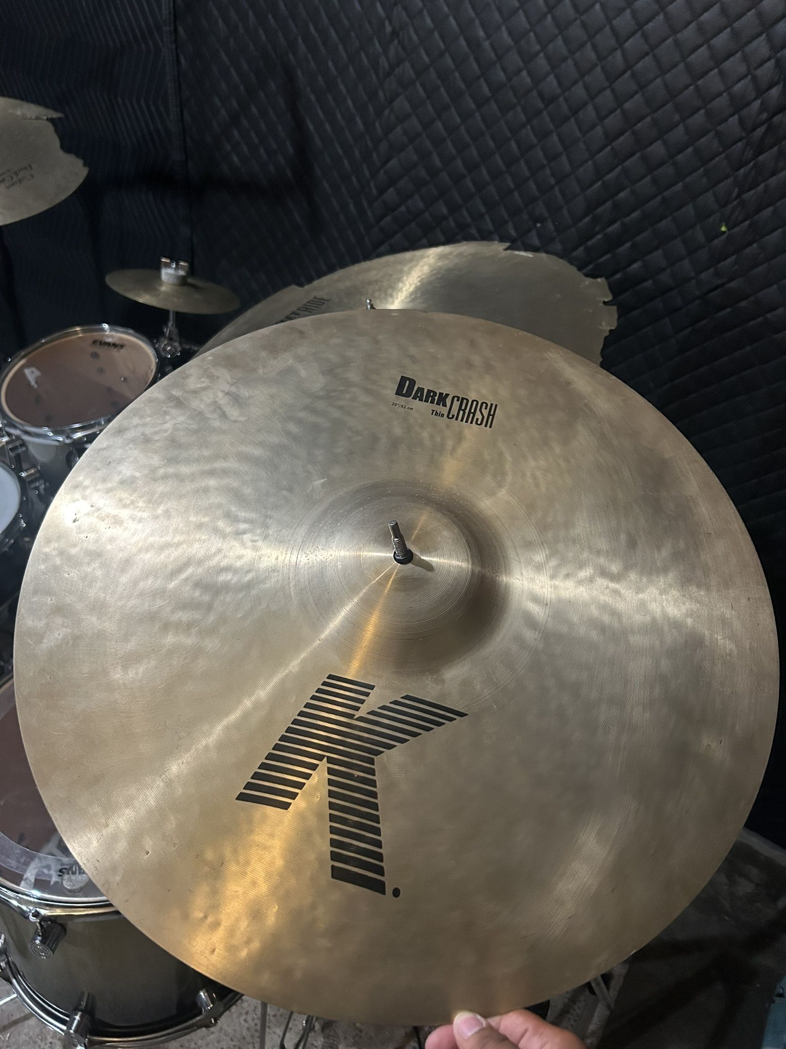 Zildjian 20 Dark Thin Crash
