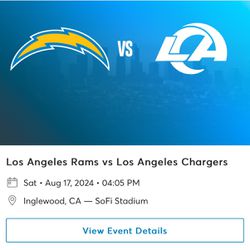 Rams Vs Chargers