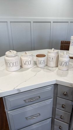 Rae Dunn canisters