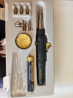 Bernzomatic ST550K Cordless Butane Soldering Iron & Torch Kit