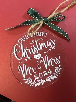 Personalized Christmas Ornaments