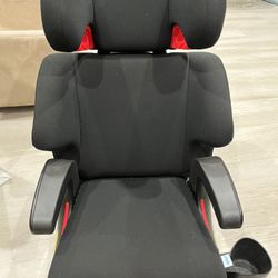 Diono Cambria 2 XL Booster Car Seat - Adjustable High Back, Black with Cup Holder
