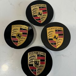 Porsche Wheel Rims Hub Center Caps 76mm
