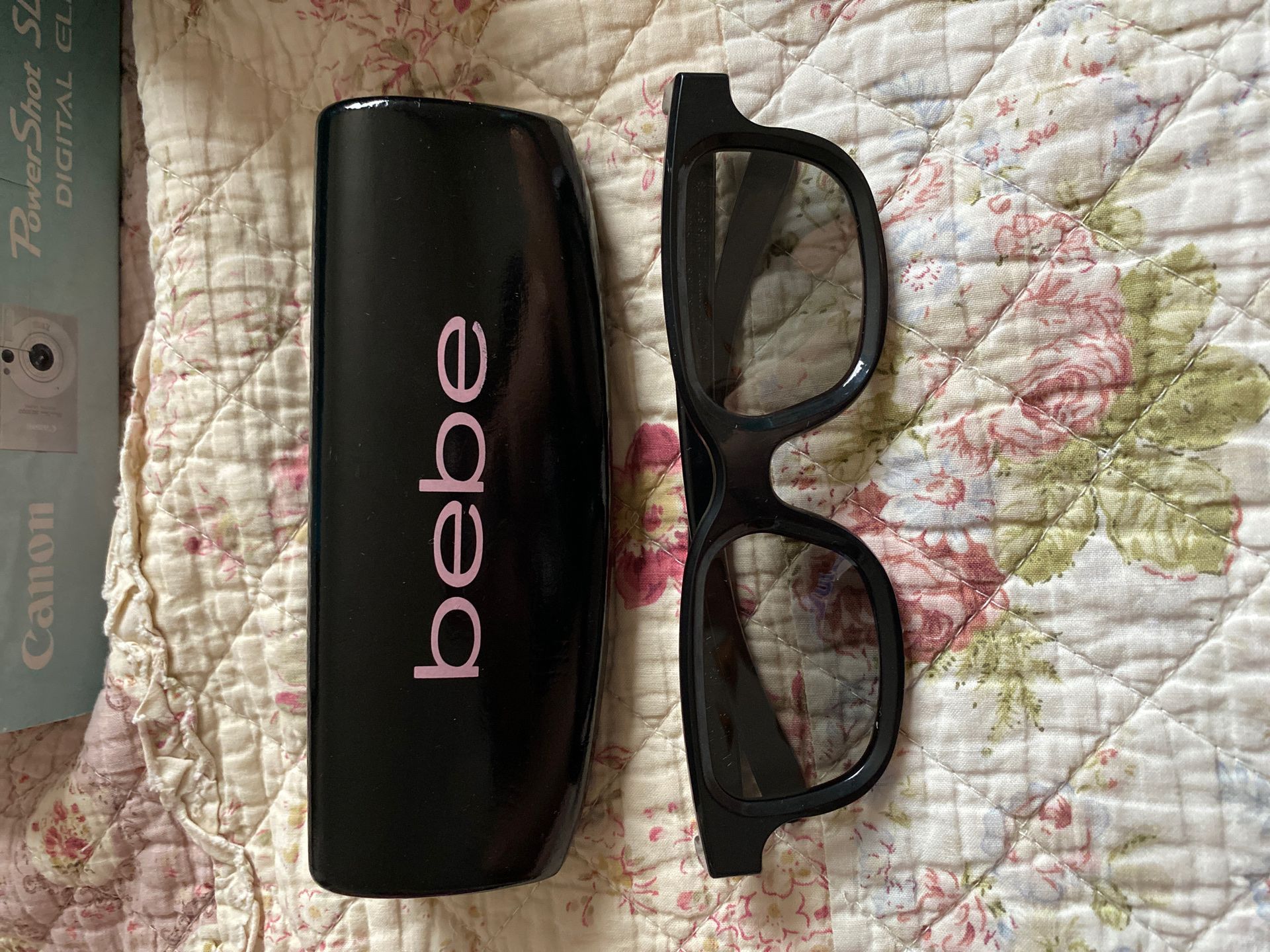 Bebe brand glasses case