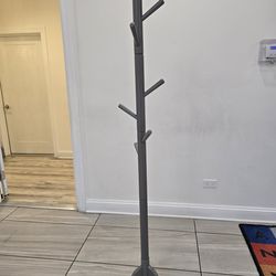 Grey Coat Rack