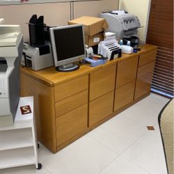 Steel Case Office Filing Cabinet