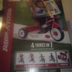 Raido Flyer Trike And Stroller 4 In 1