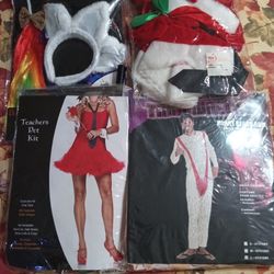 Four Halloween Kits / Costume 
