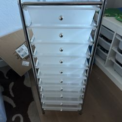 Stationary /Lego/craft Organizer With 10 Drawers