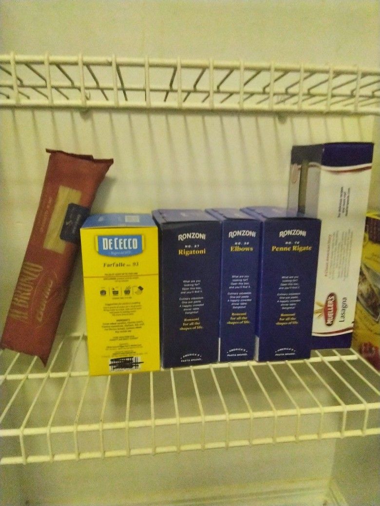 TODAY ONLY- $4- 6 NEW PASTA BOXES