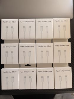 USB-C to USB-C Cable (Fast Charging) – Brand New – Multiple Available
