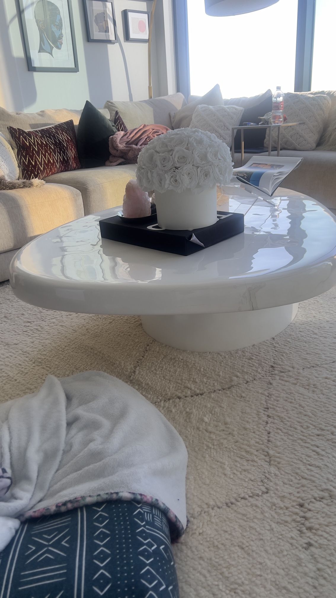 Cb2 56” Alastor Coffee Table 