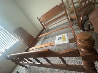 Bed frame wooden- Full
