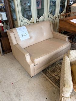 Vintage Pull Out Sleeper Love Seat $50