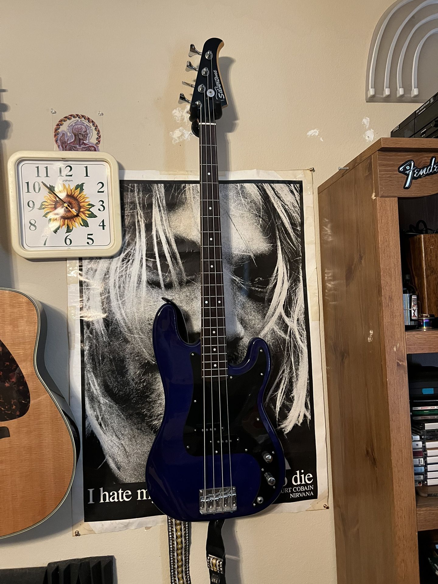 Silvertone SSLB-11 P Bass Midnight Blue