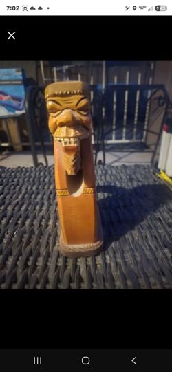 Vintage Hand-Carved Wooden Monk Nutcracker East German (Great and Working Condition) OBO
