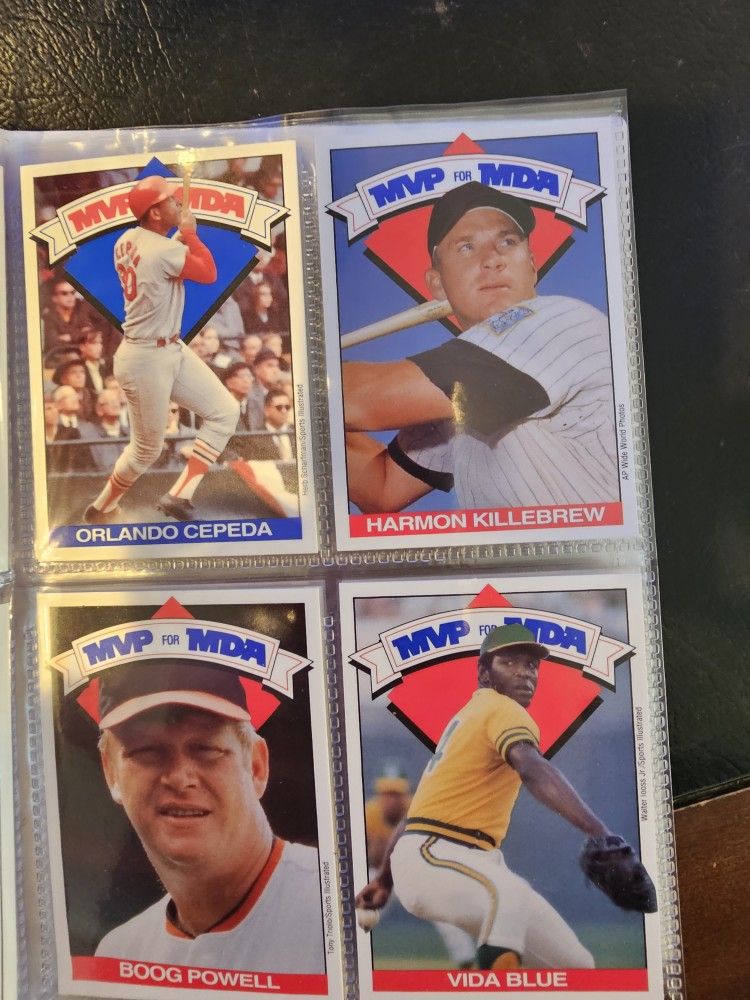Vintage ADA Baseball Greats Cards Set