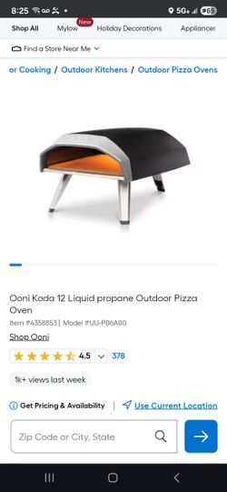Tonight Koda 12 Pizza Oven 