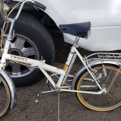 Vintage raleigh folding bike on sale