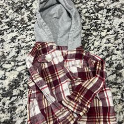 18m Flannel W Hood