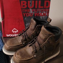  Wolverine Steel Toed Boots -size 13 Men