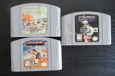 Nintendo 64 STAR WAR GAMES
