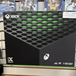 Xbox Series X With Remote And Game Great Condition