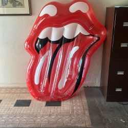 Rolling Stone pool floaty