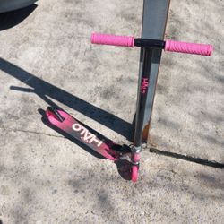 Halo Rise Above Supreme Inline Scooter in pink and black. 