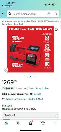 Milwaukee Air Compressor