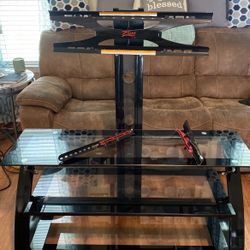 Tv Stand With mounting brackets