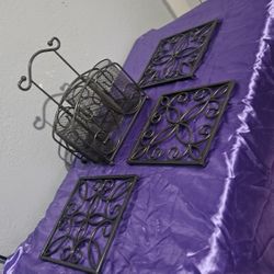 Princess House Cervilletero 3 Cuadros para Pared  