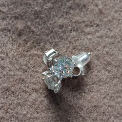 💎 WITH CERTIFICATE MOISSANITE EARRINGS 