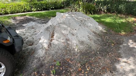 5 Yards of Mason Sand - FREE