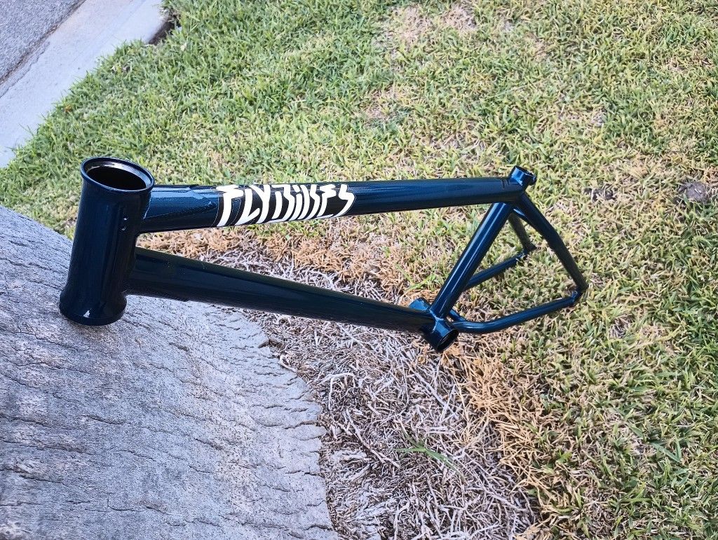 Midnight Blue 2023 Fly Sion 21" Aftermarket Bmx Frame