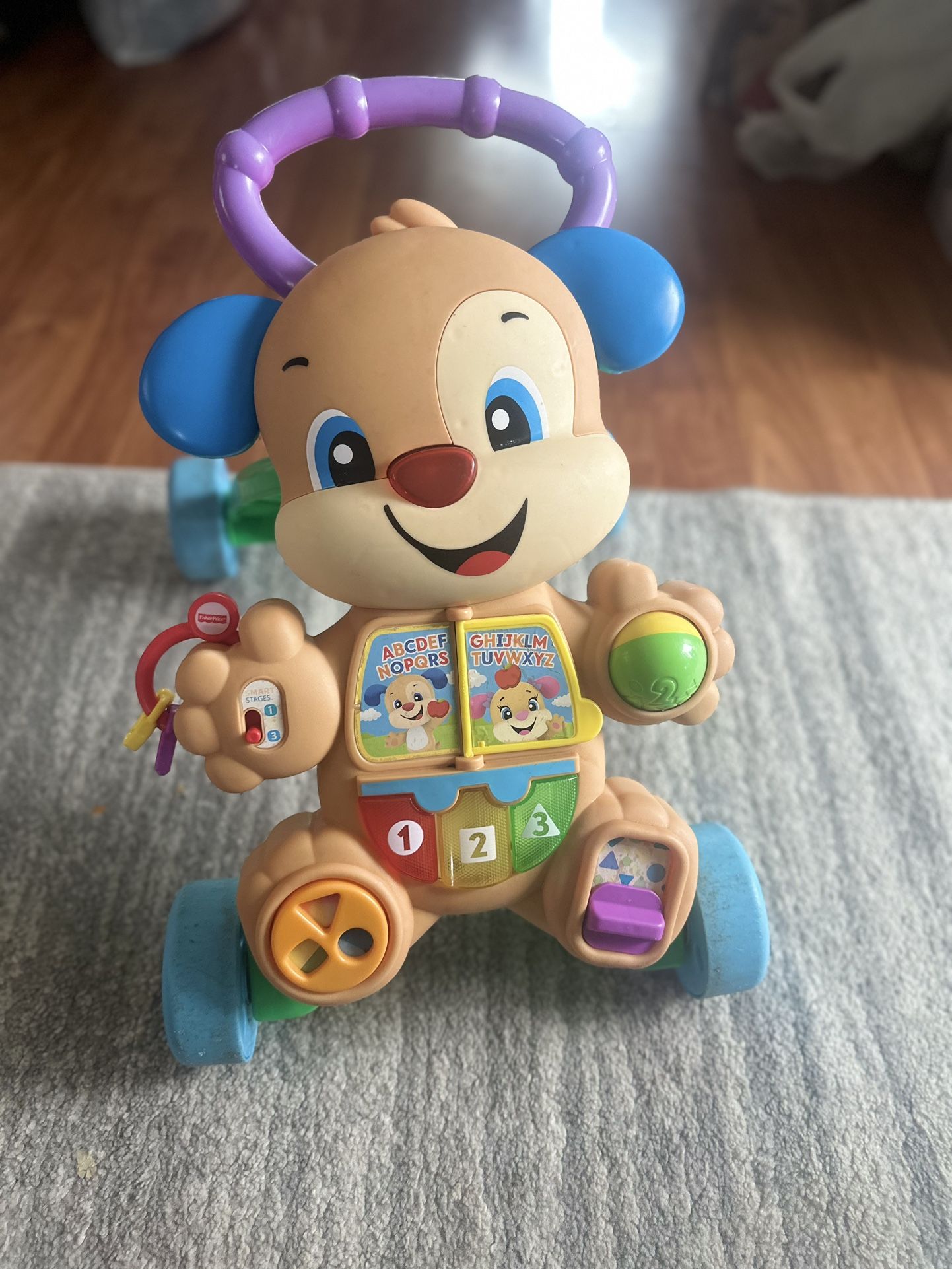 Fisher-Price Laugh & Learn Smart Stages Learn with Puppy Walker Baby & Toddler Toy