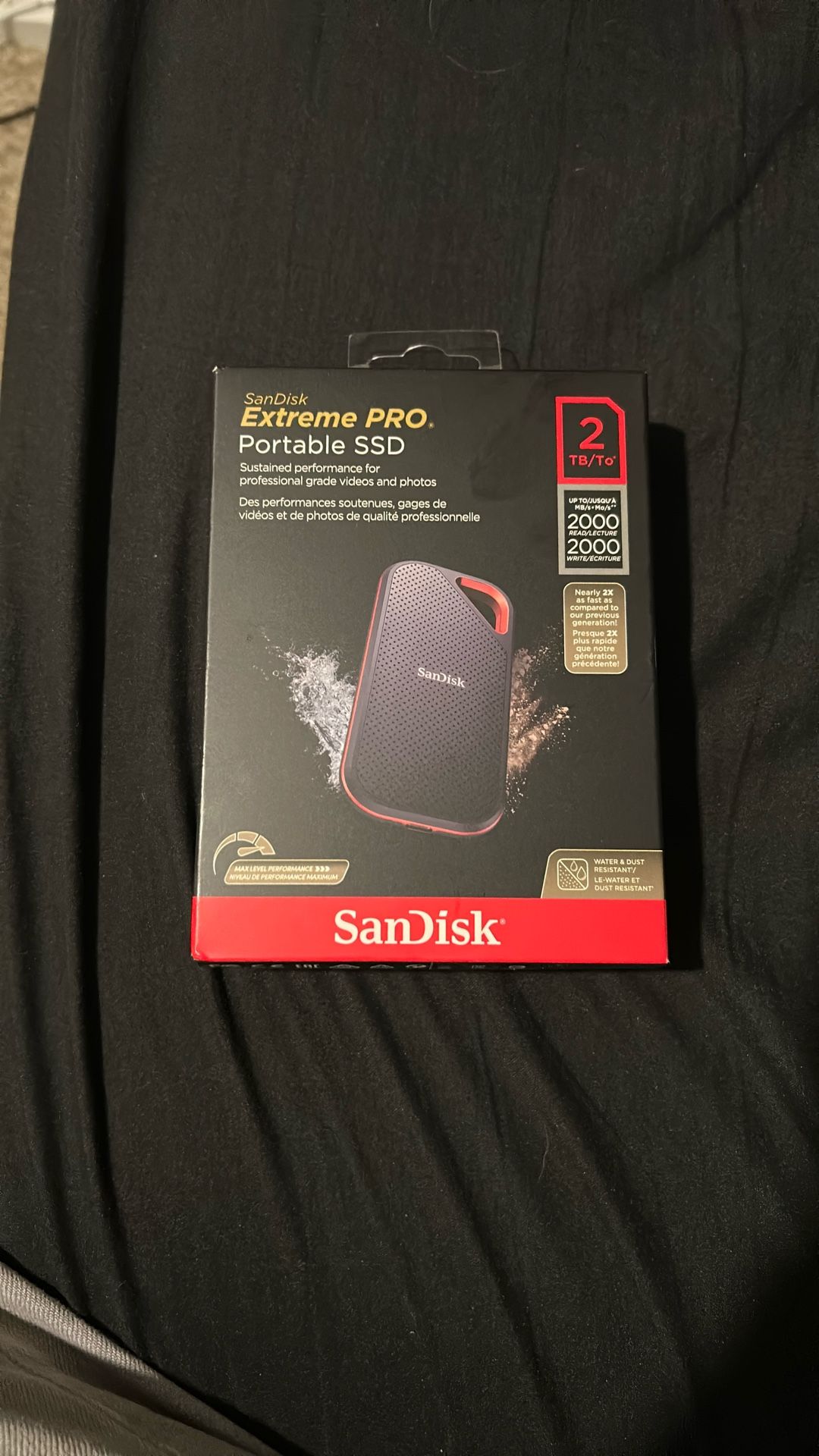 Extreme Pro Portable SSD 2 TB