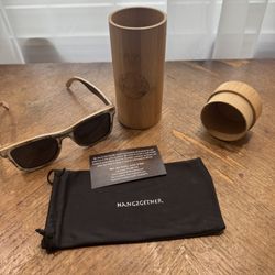 Distressed Wooden Sunglasses Unisex Purchased From A Small Business Handmade