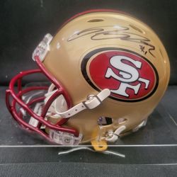 Ricky Pearsall signed MINI helmet 