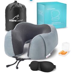 Neck Pillow for Traveling Washable Travel Pillow with Memory Foam