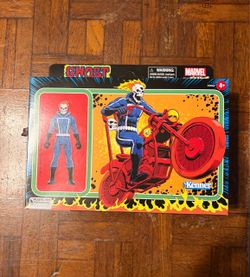 Marvel Kenner Ghost Rider Action Figure with Motorcycle
