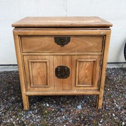 Mid-century Wooden Dresser/End Table