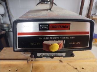 Craftsman radial arm